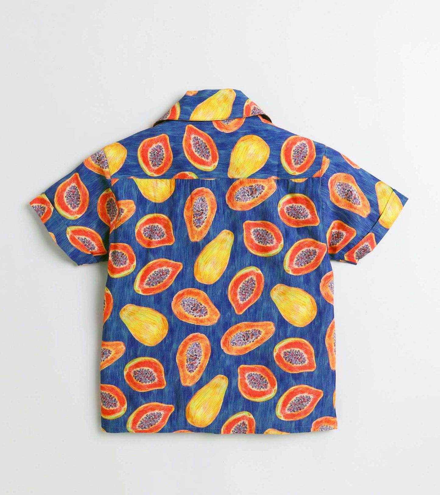 Papaya checks Printed Boys Co ord Set