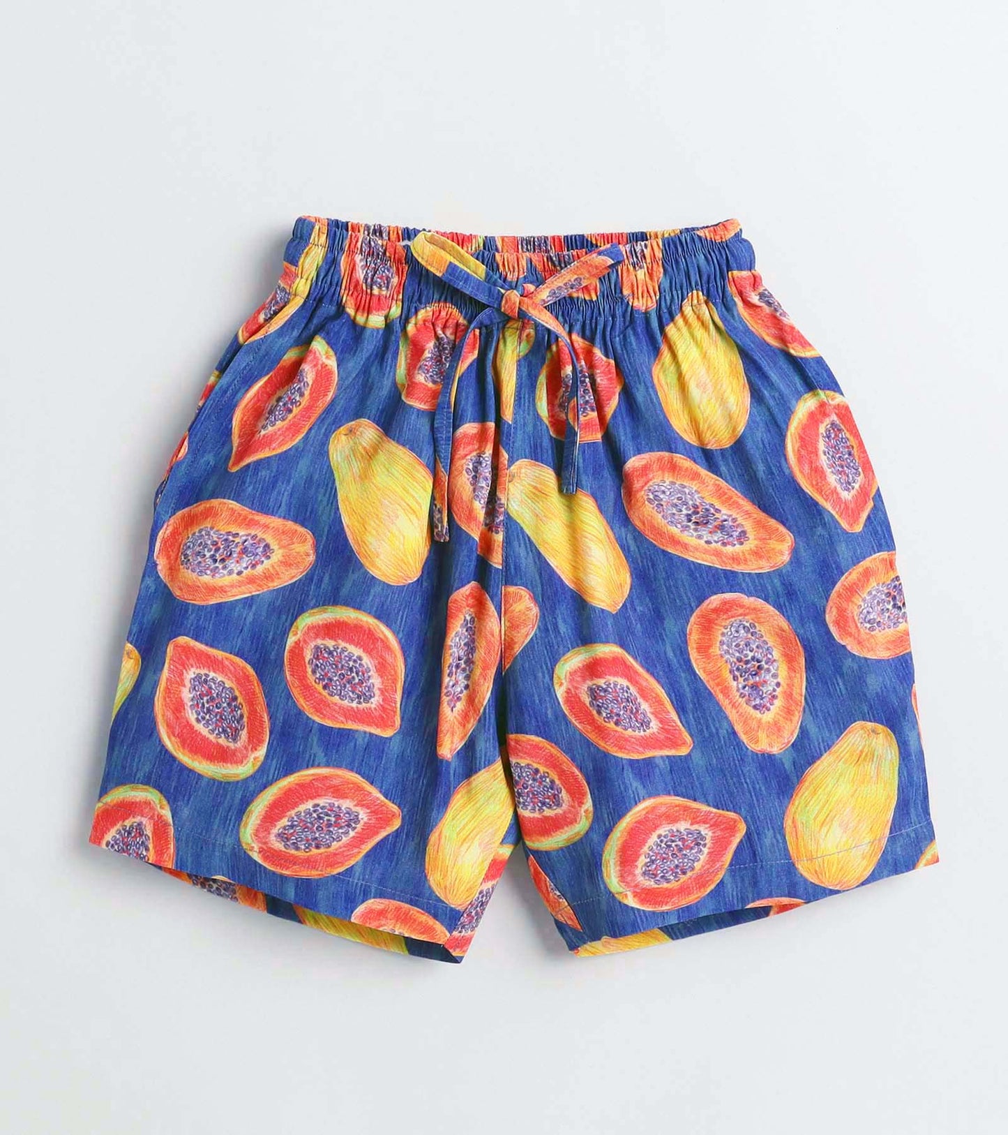 Papaya checks Printed Boys Co ord Set