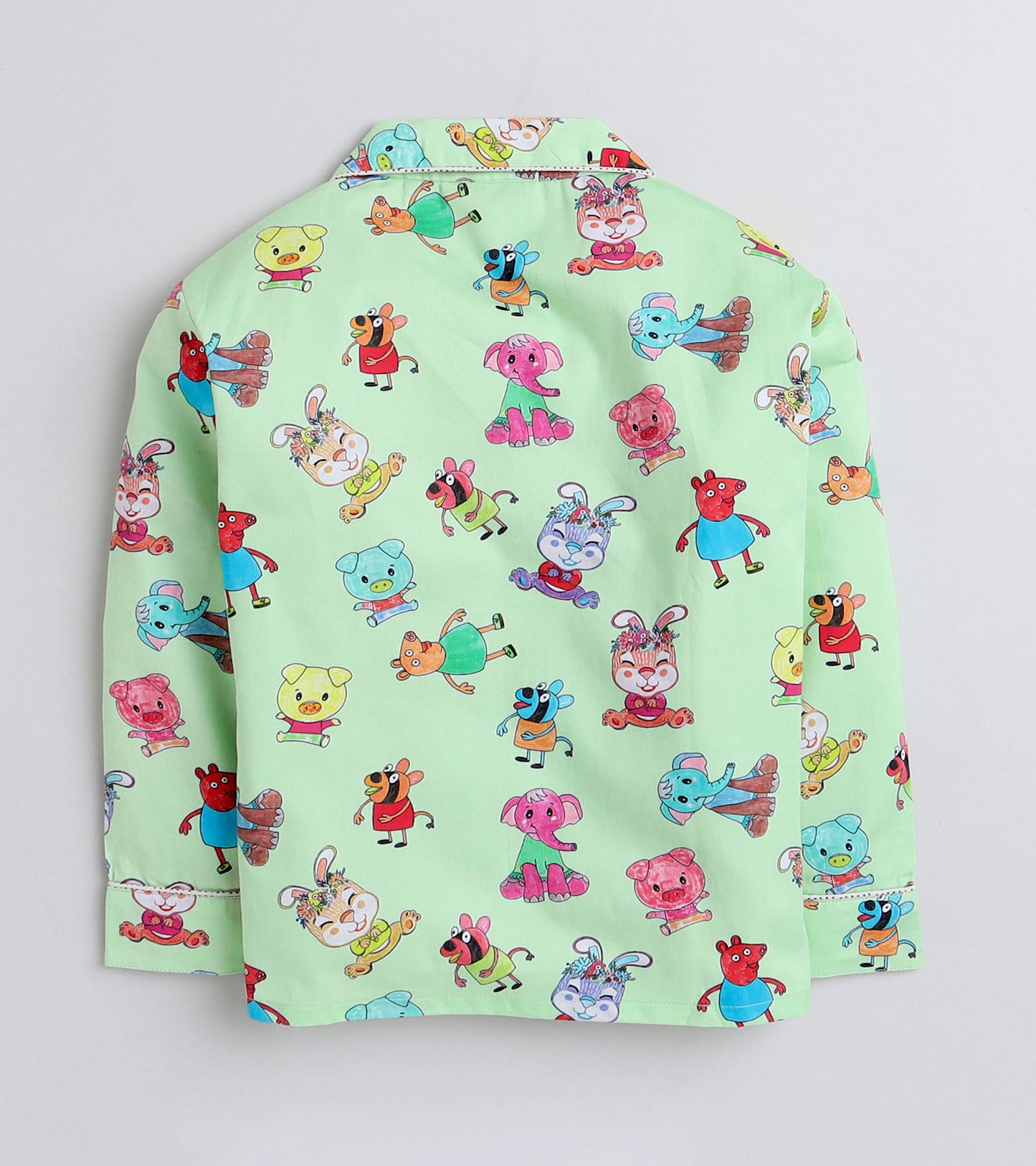 Peppa World Printed Night Suit Set
