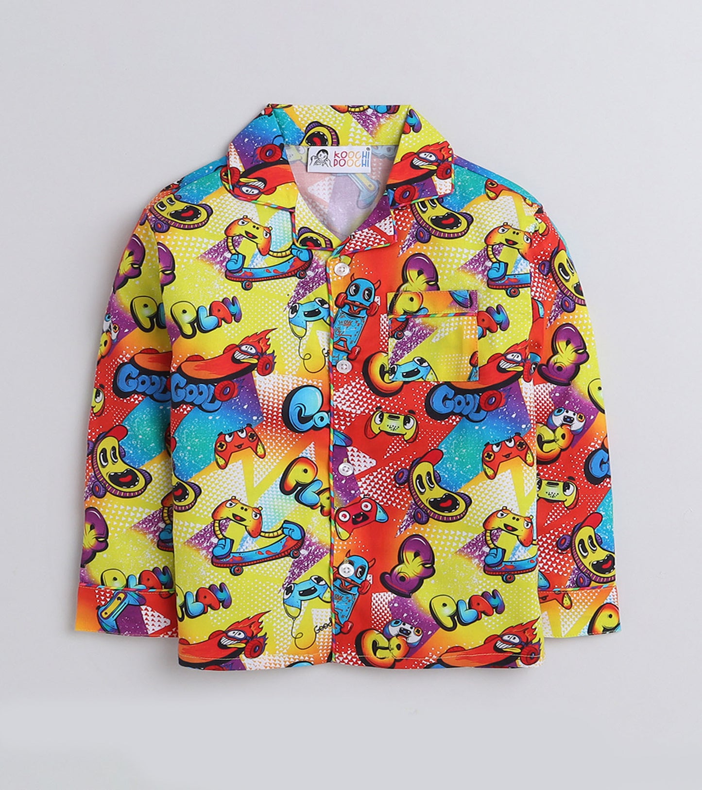 Play Cool Printed Nightsuit Set