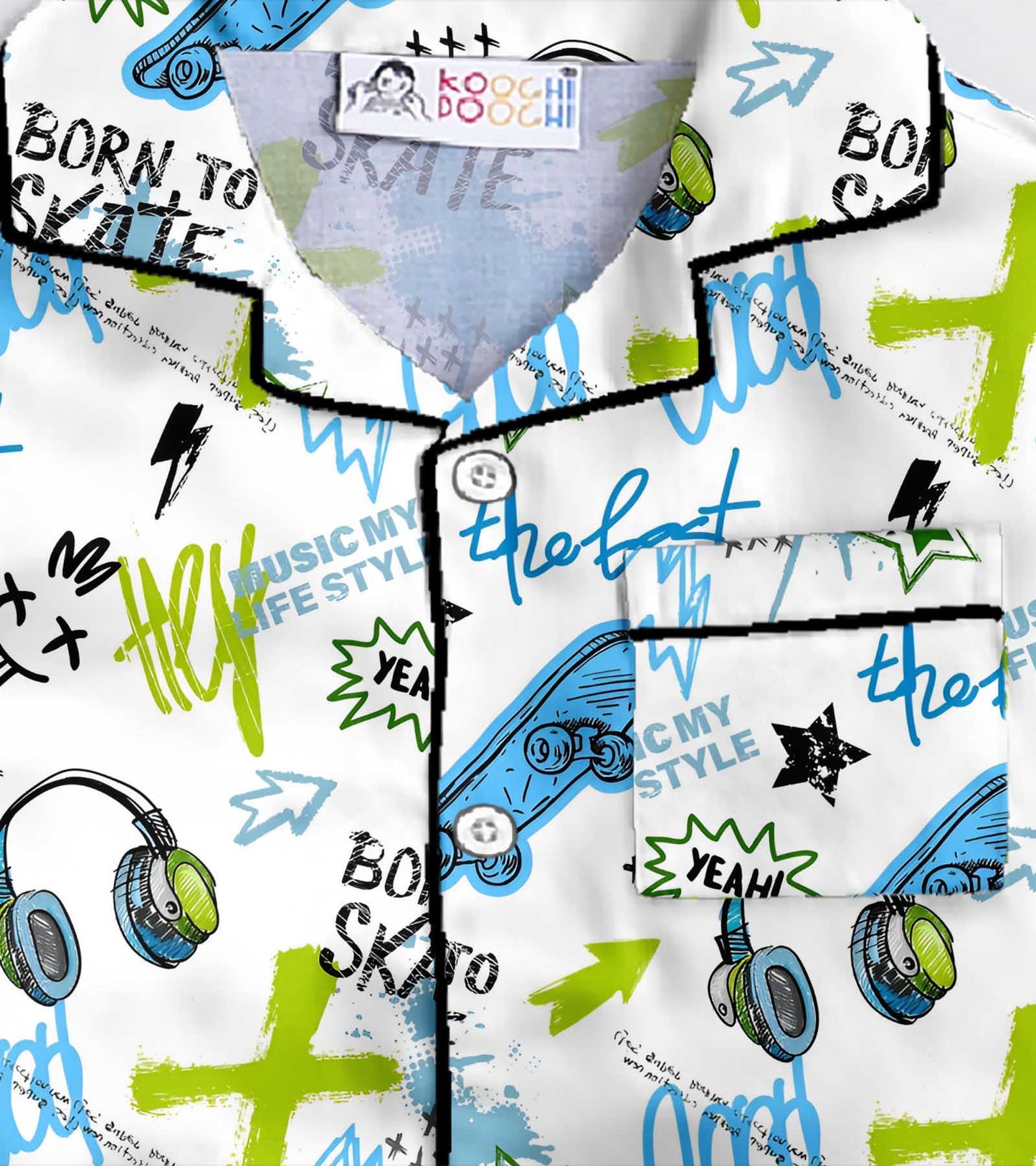 Play Printed Nightsuit Set