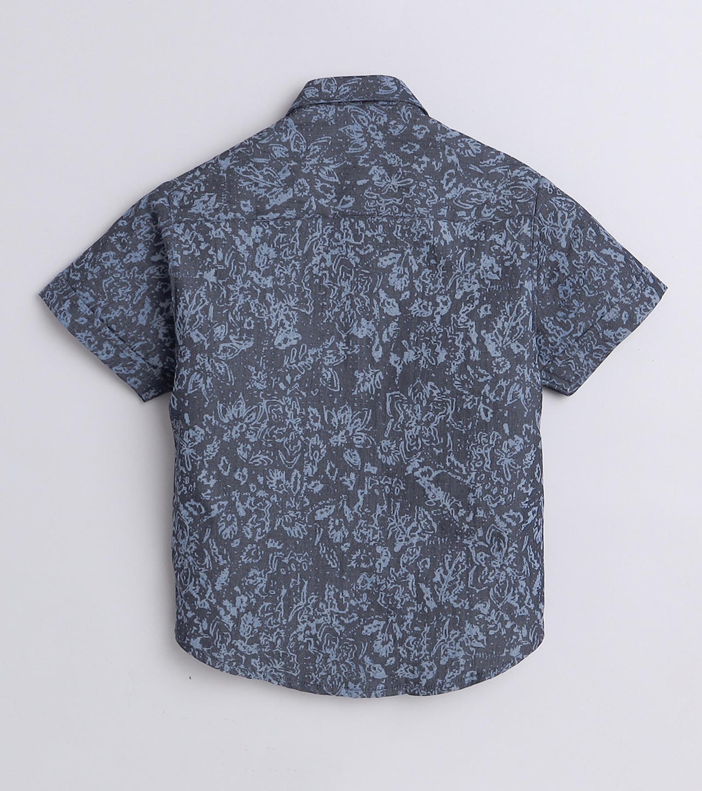 Print On Denim Boys Half Sleeve Shirt