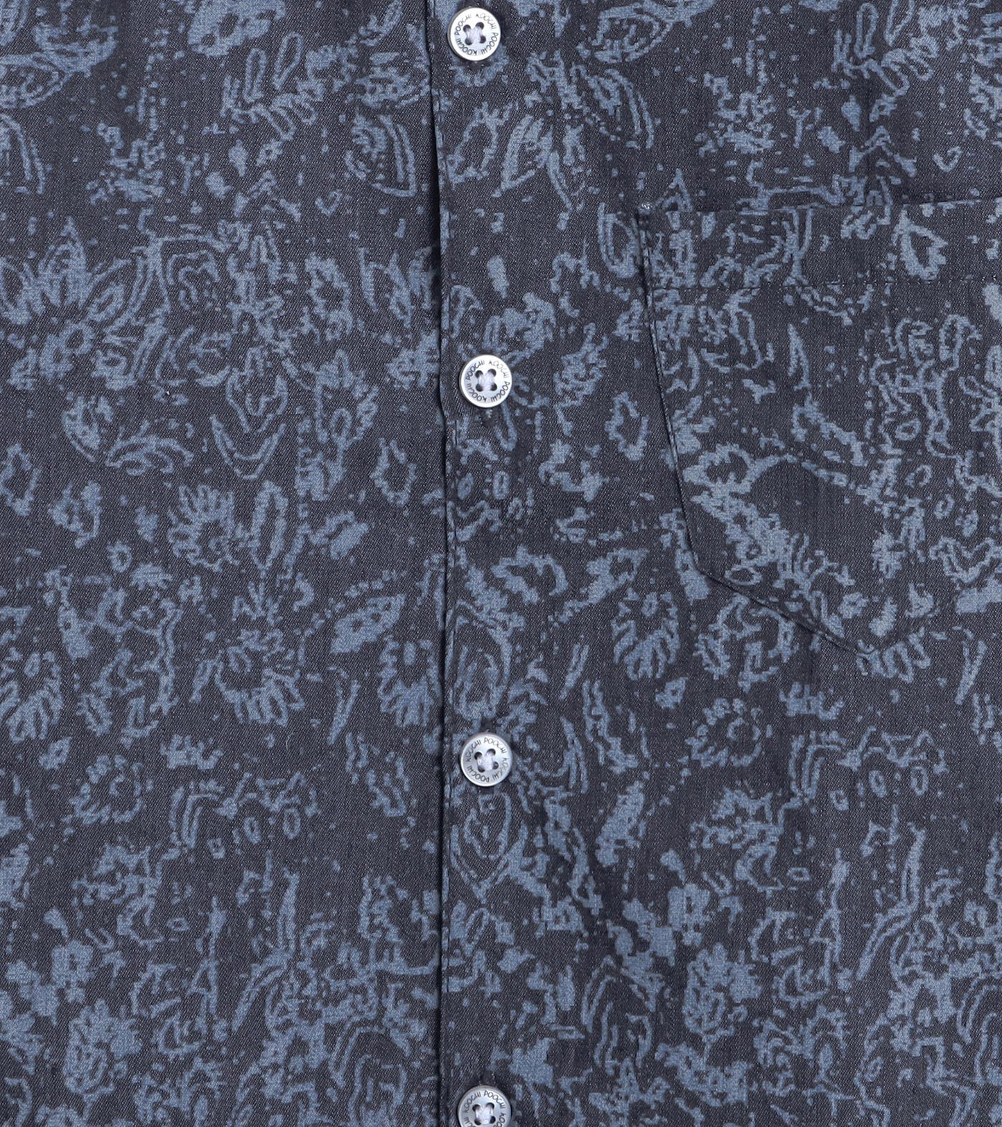 Print On Denim Boys Half Sleeve Shirt