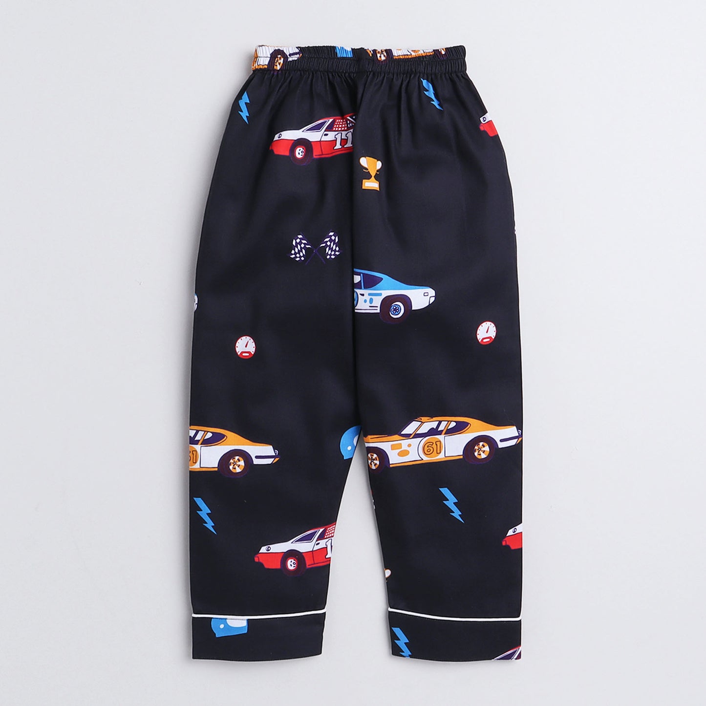 Racing Car Play printed Nightsuit Set