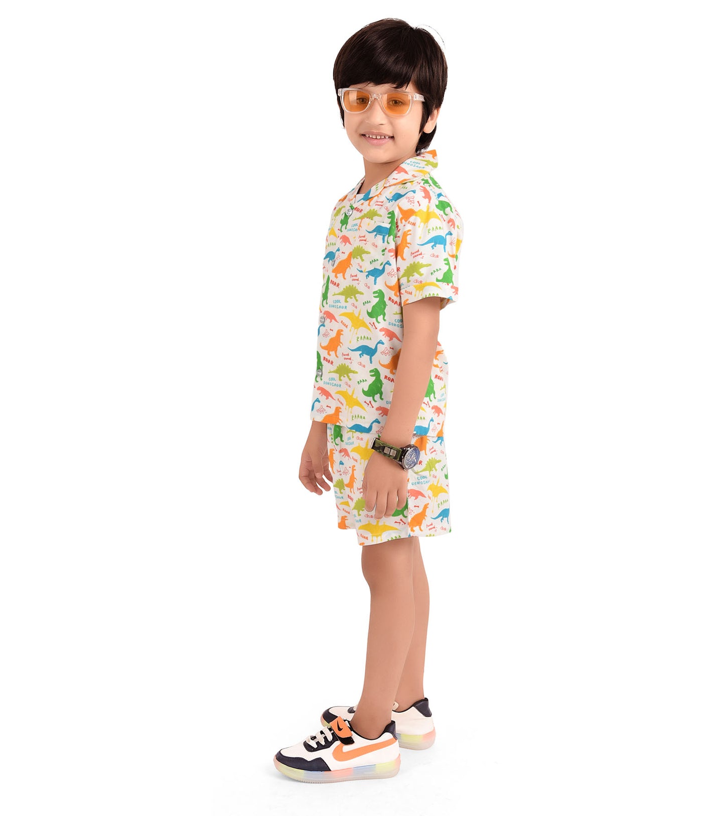 Roar Dino Printed Cord Set