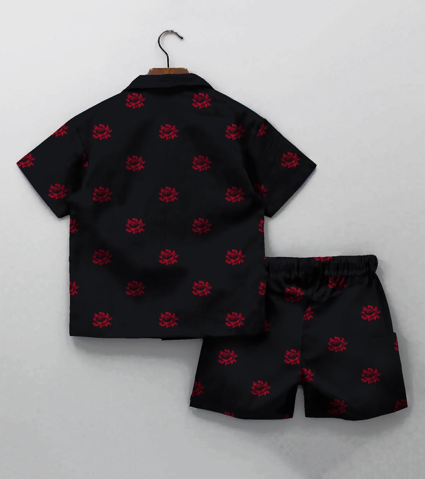 Rose Printed Boys Co ord Set