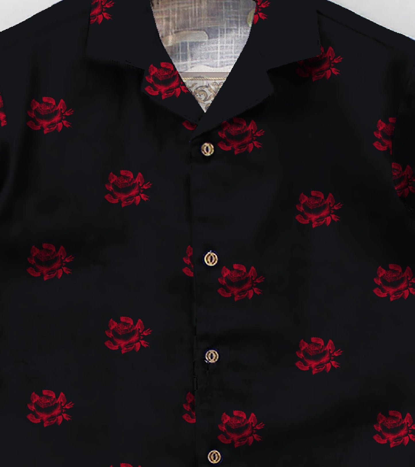 Rose Printed Boys Co ord Set