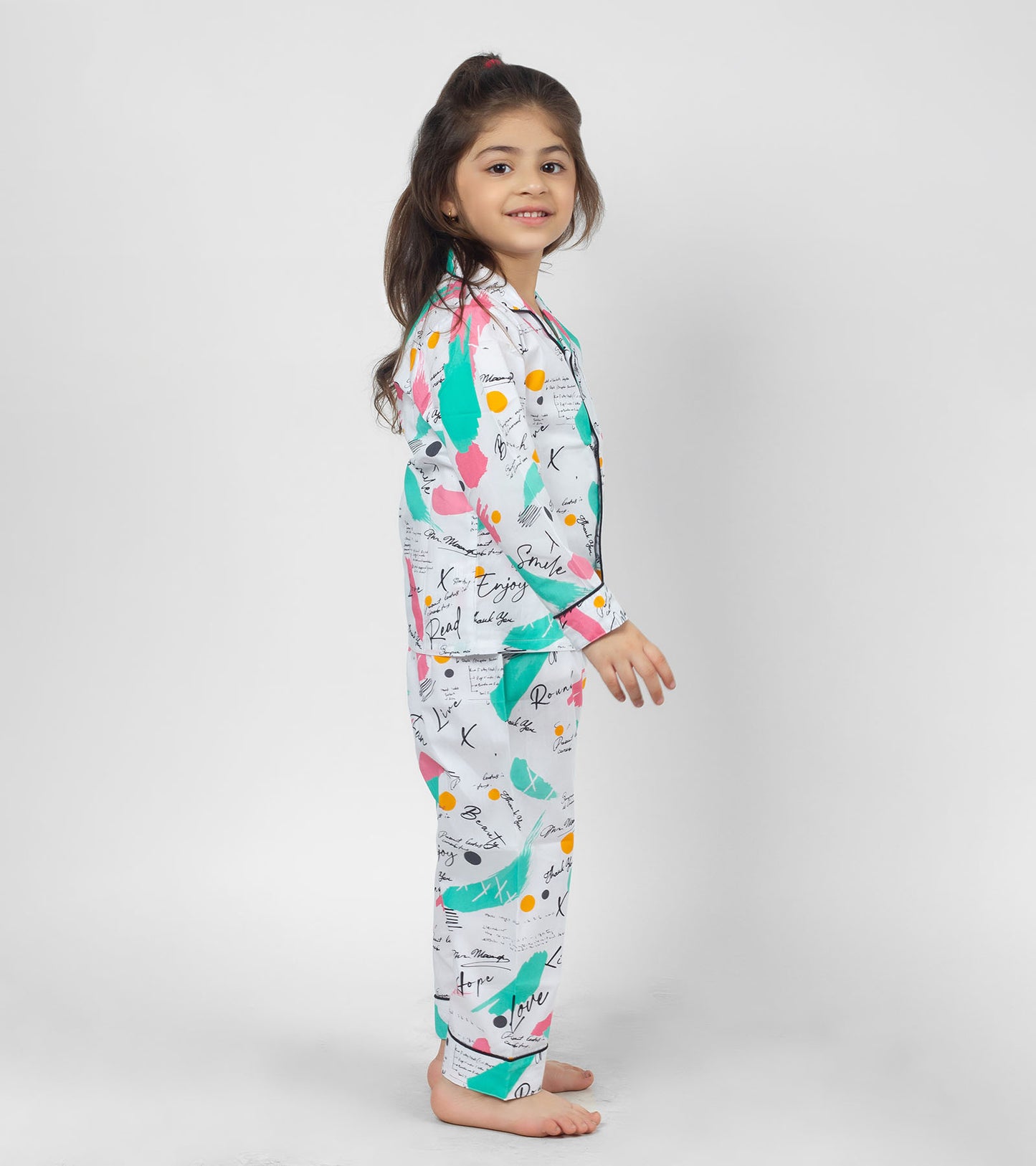 Simply Hope Printed Girls Nightsuit Set