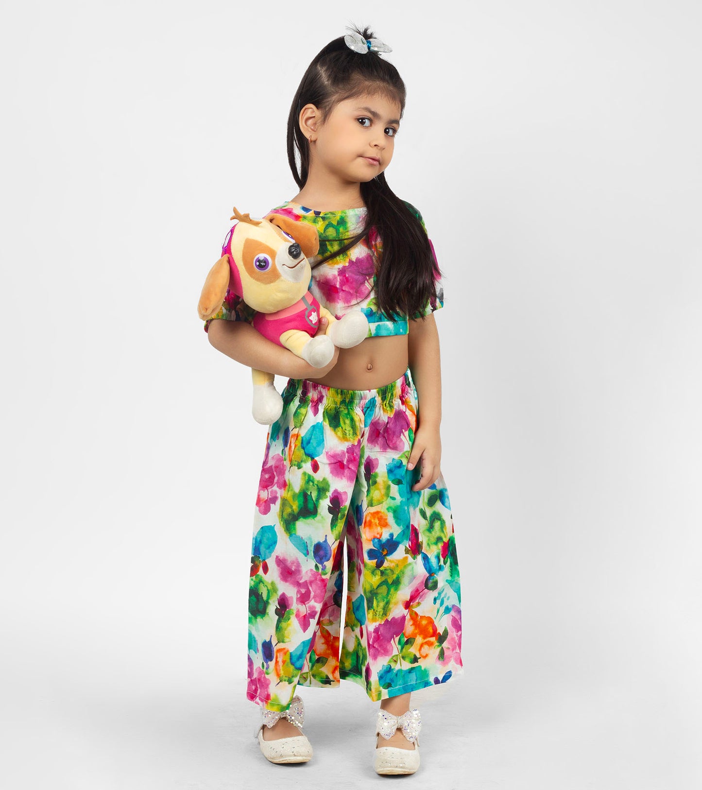 Splashy Colours Printed Co ord Sets For Girls