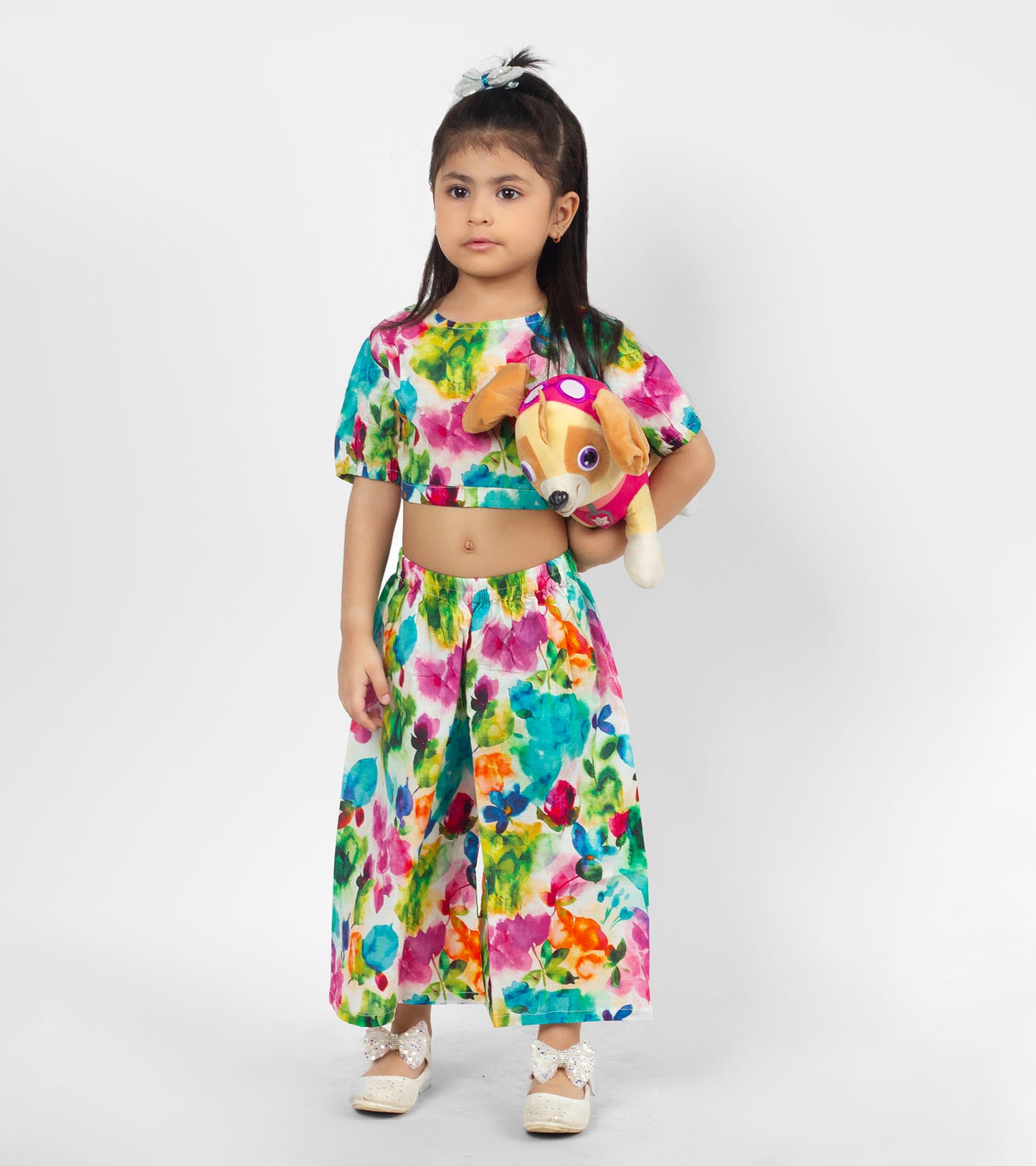 Splashy Colours Printed Co ord Sets For Girls
