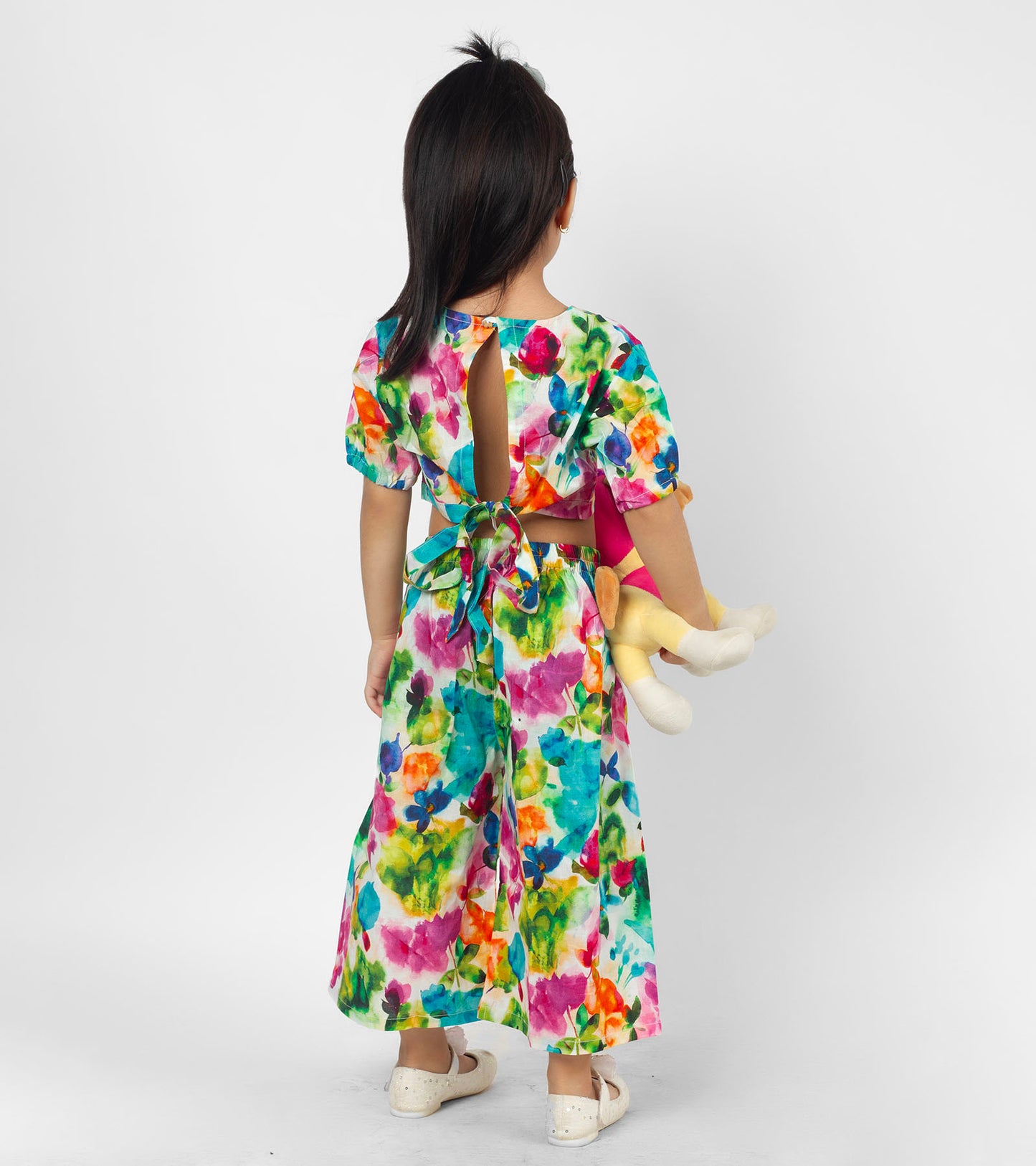 Splashy Colours Printed Co ord Sets For Girls