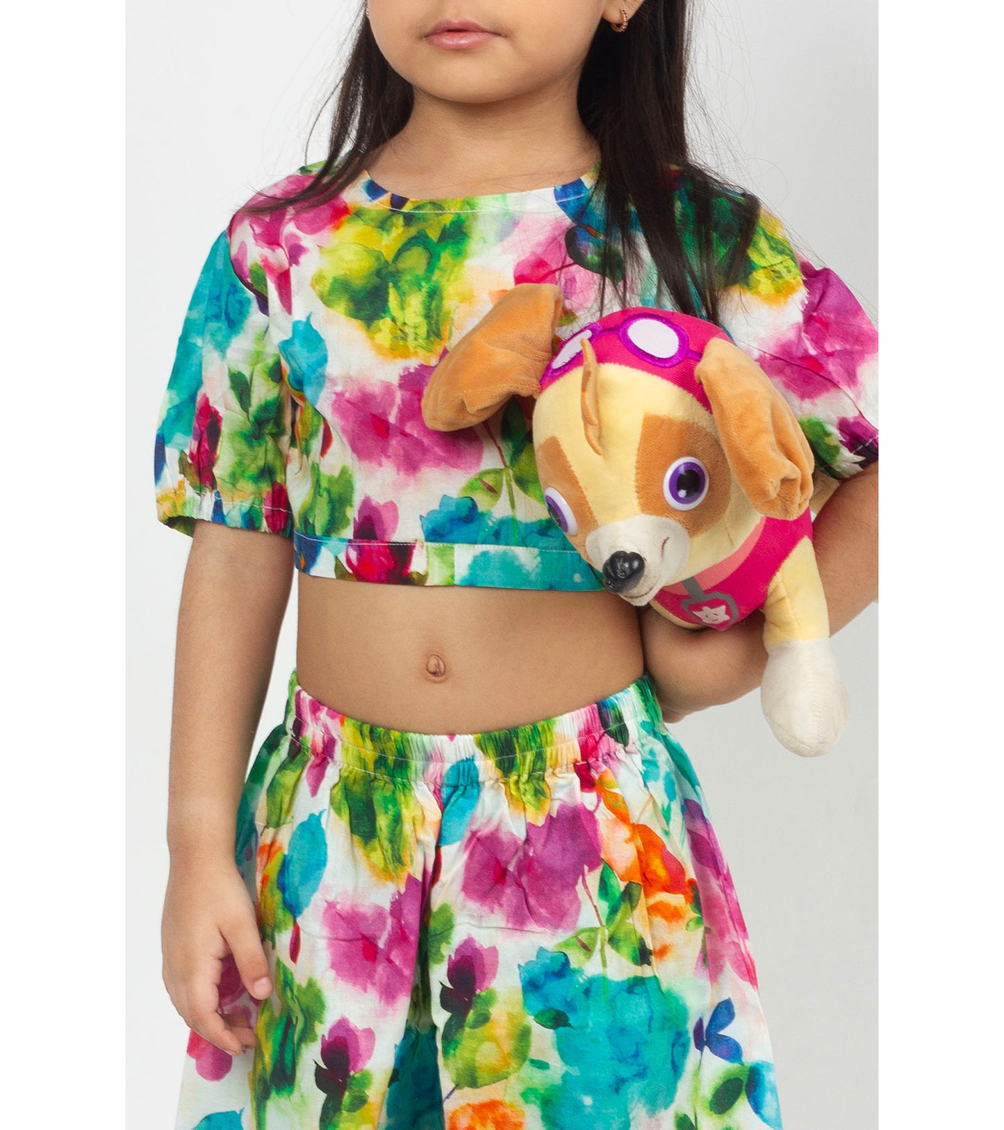 Splashy Colours Printed Co ord Sets For Girls