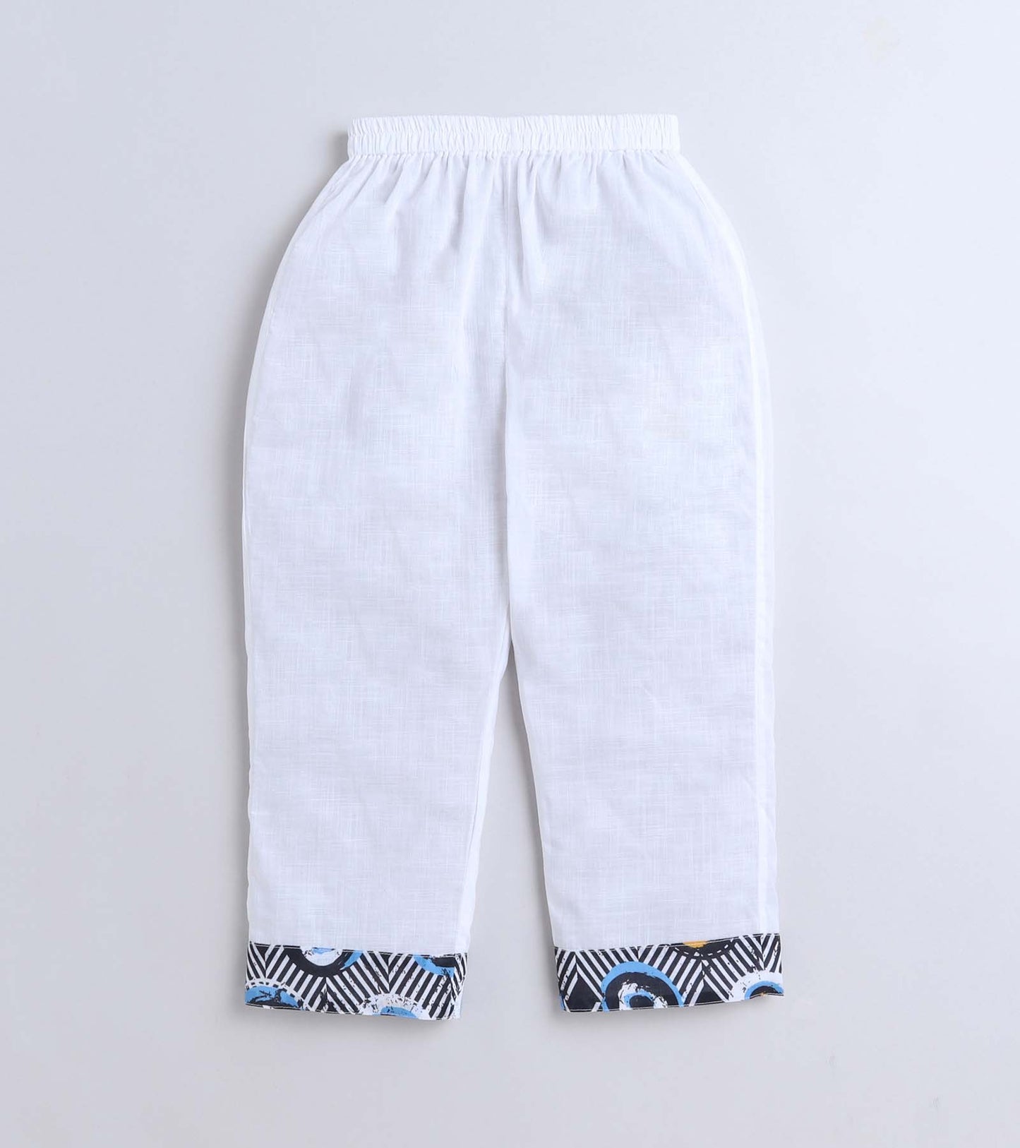 Stripe & Polka Printed Pyjama Kurta Set