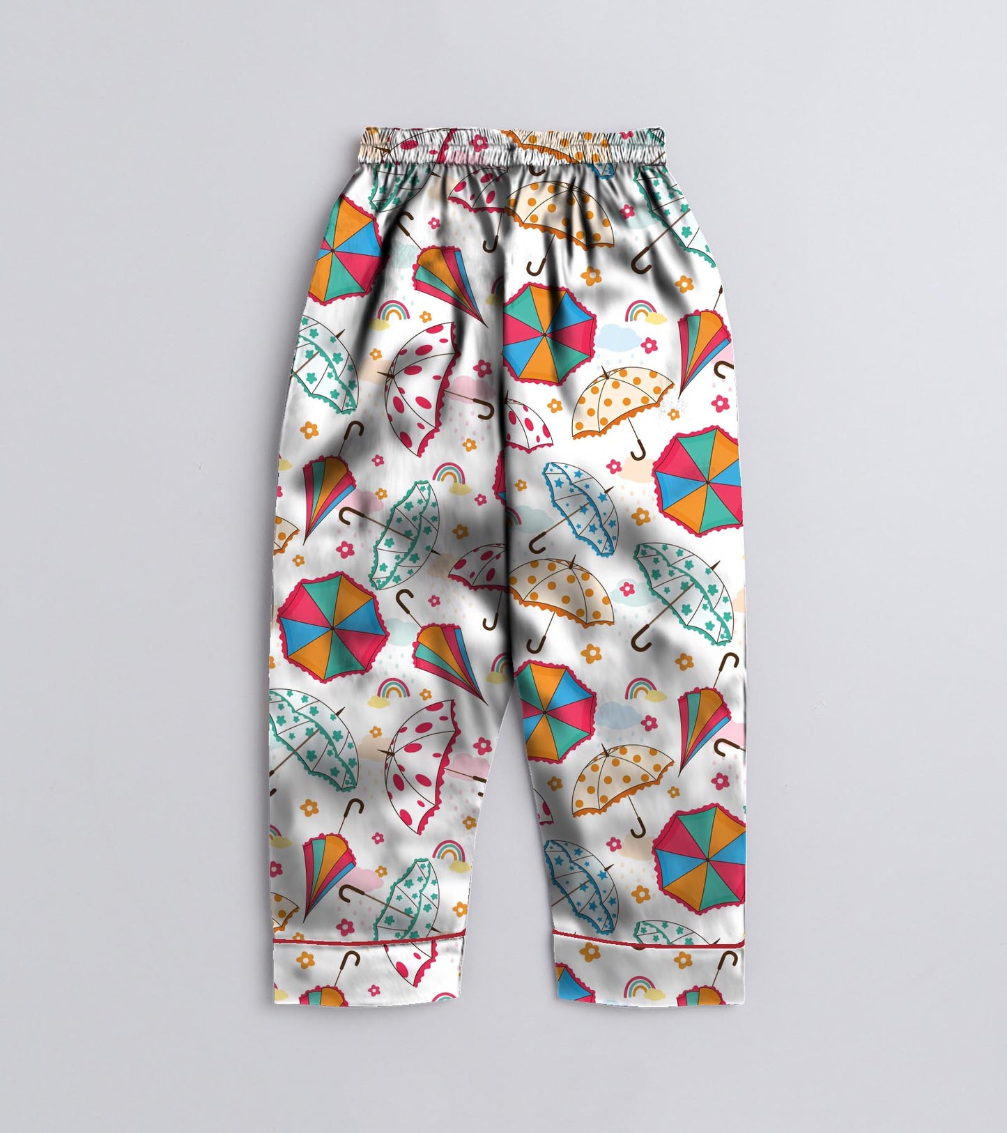 Umbrella Pure Cotton Printed Nightsuit Set