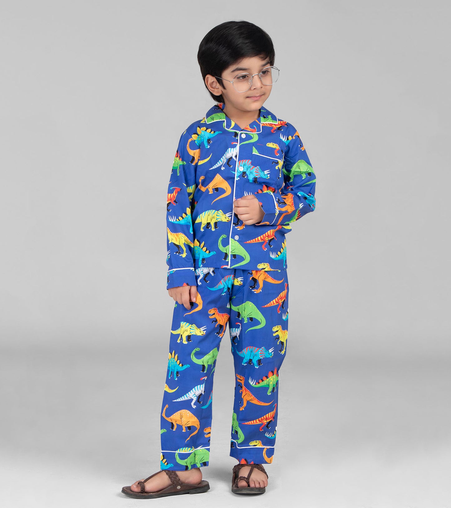 We Love dinosaur Night Suit Set