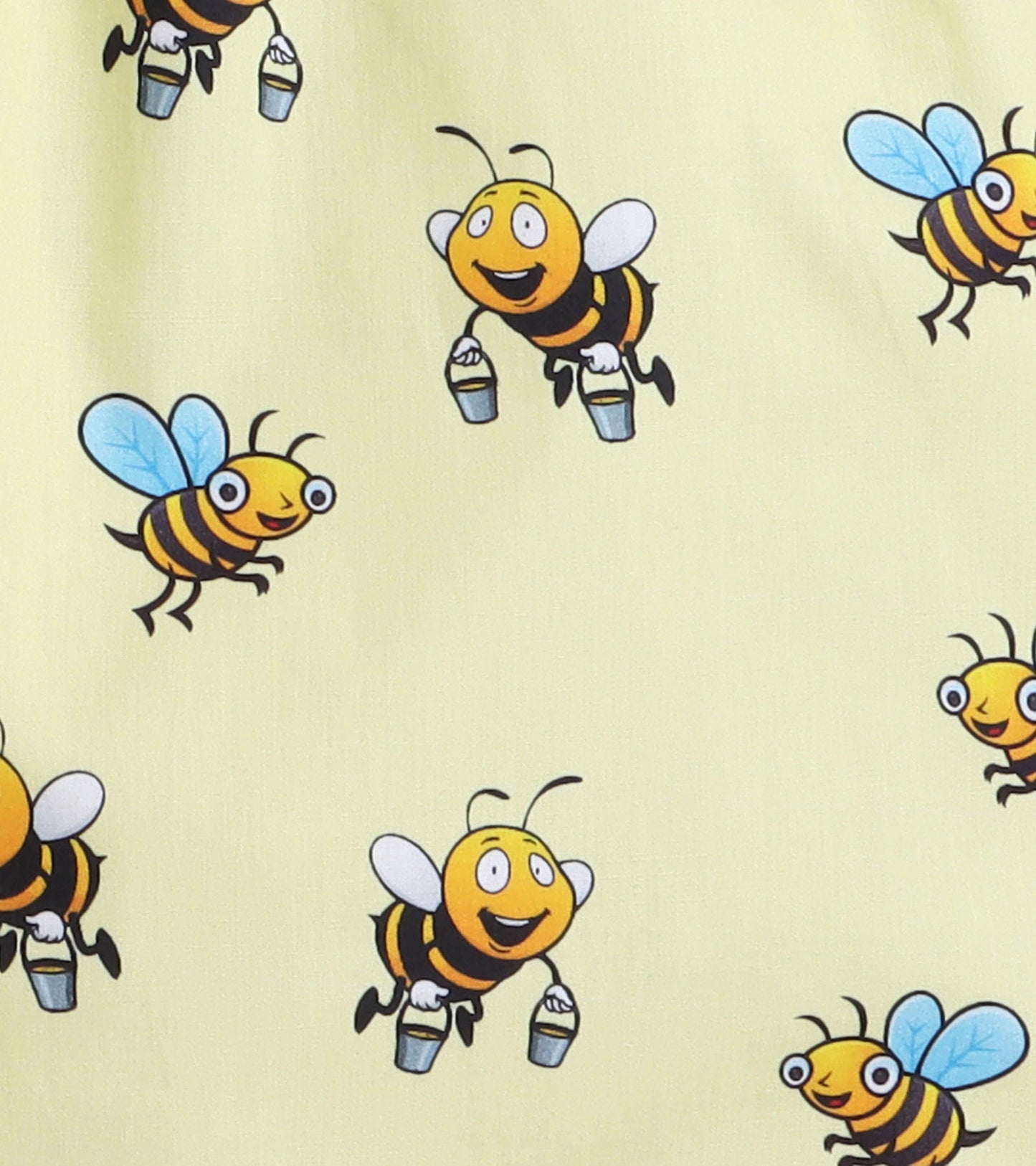 Yellow Bee Printed Night Suit Set