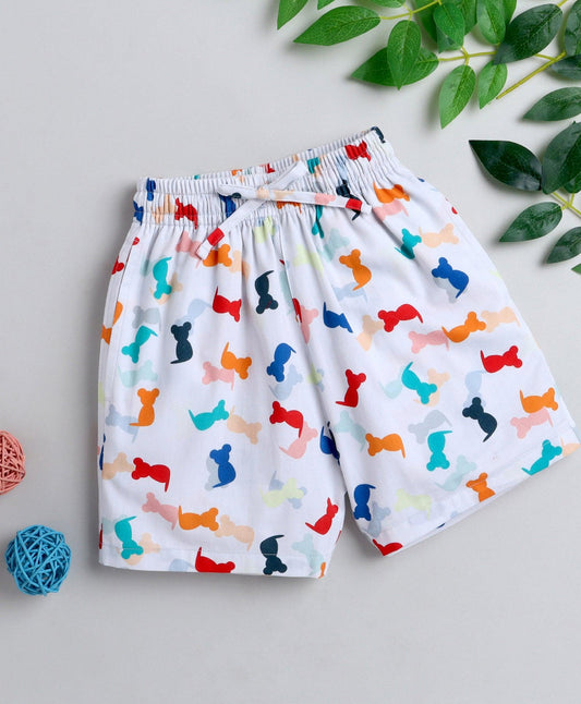 Multi Caty Print Boys Shorts