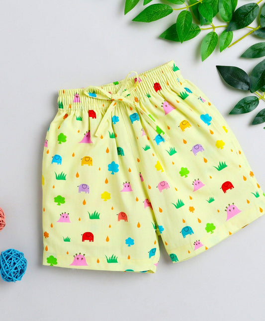 Garden Print Boys Shorts