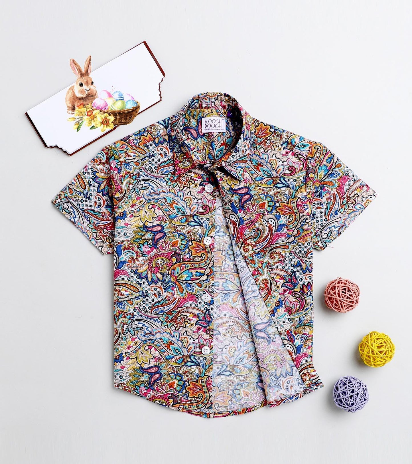 Paisley Printed Half Sleeve Shirt