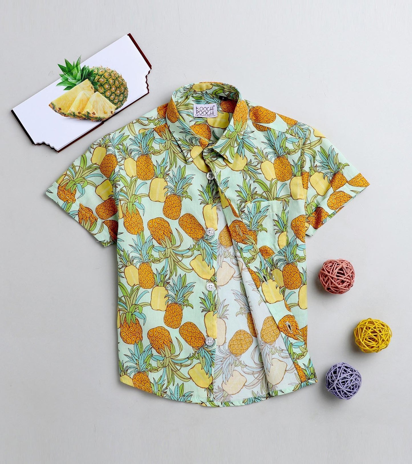 Hawain Printed Half Sleeve Shirt