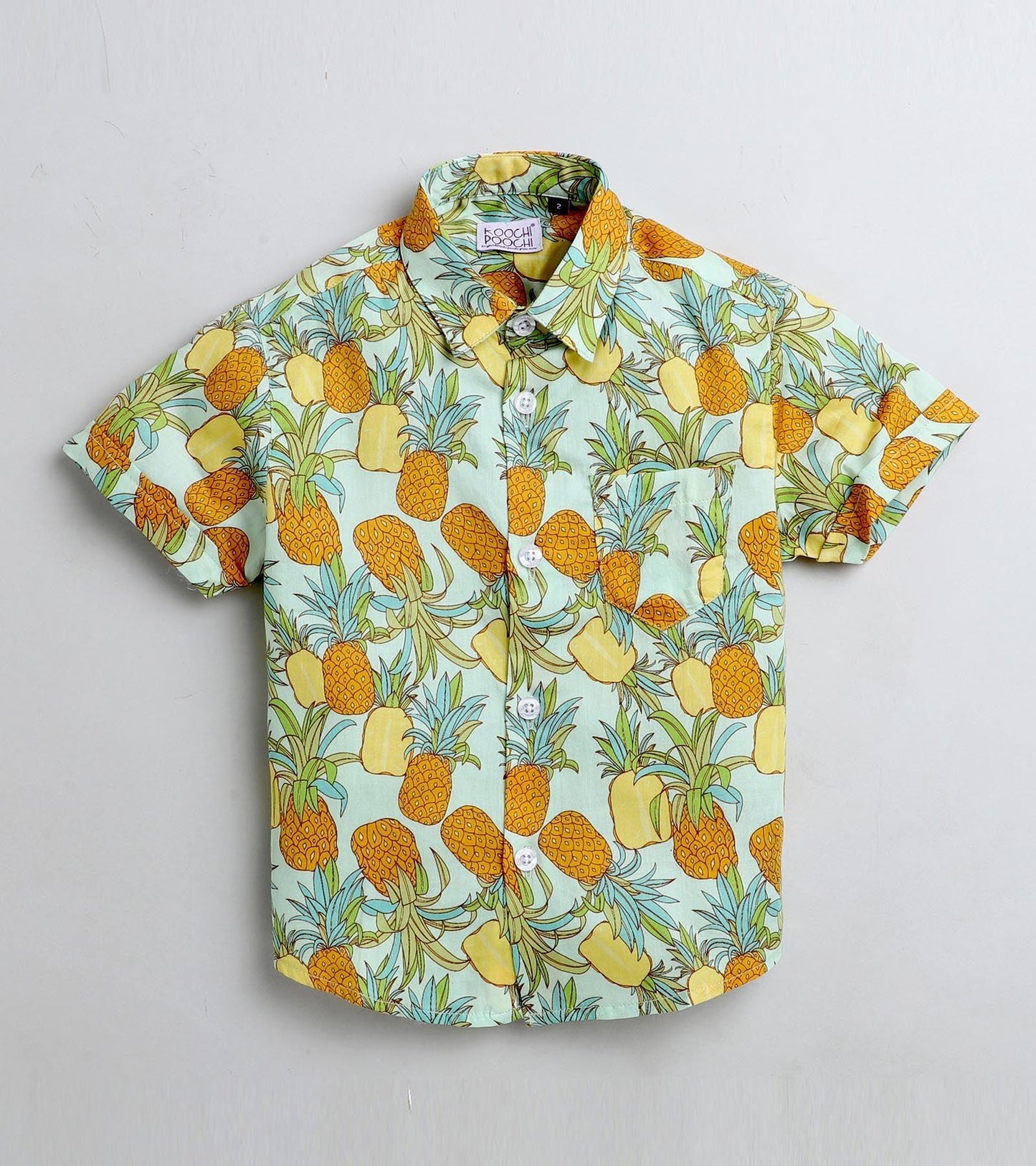Hawain Printed Half Sleeve Shirt
