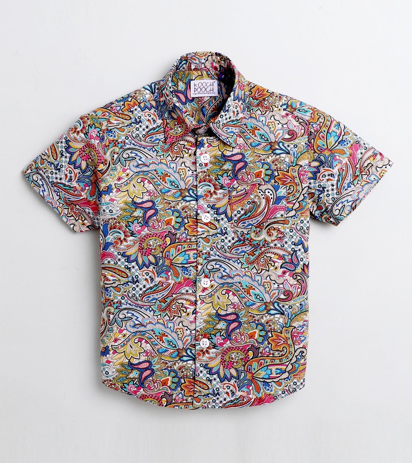Paisley Printed Half Sleeve Shirt