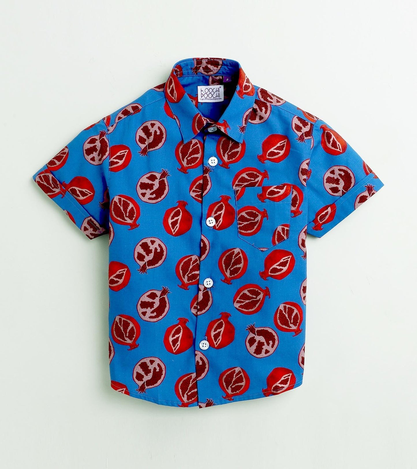 Electric Anar Printed Half Sleeve Shirt