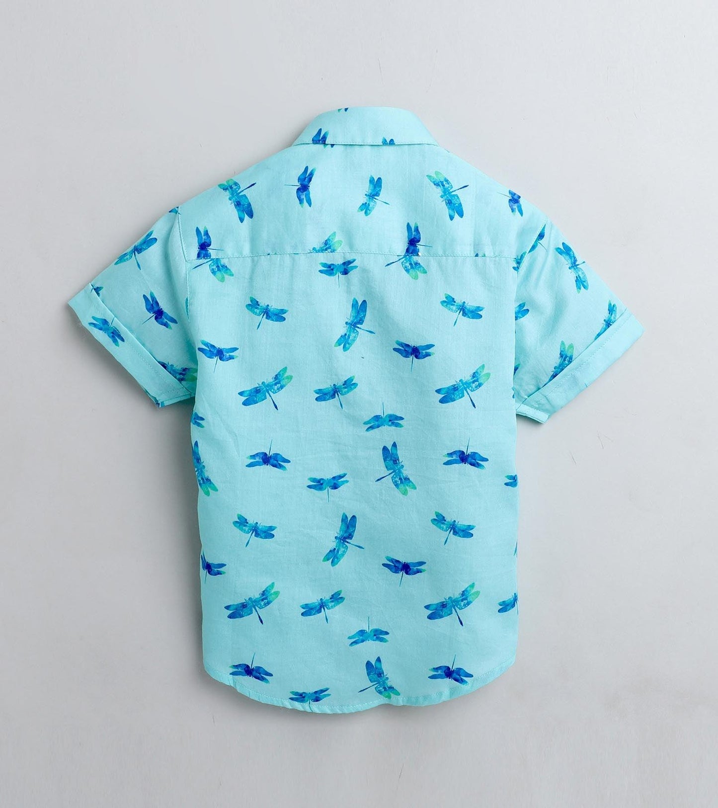 Dragonfly Printed Half Sleeve Shirt