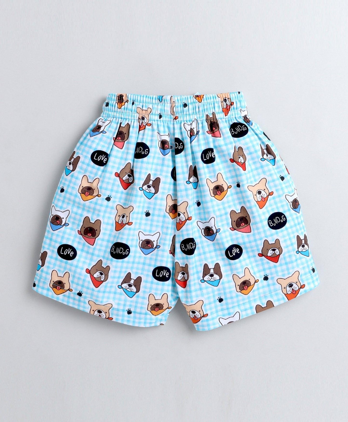 Dog Print Boys Shorts