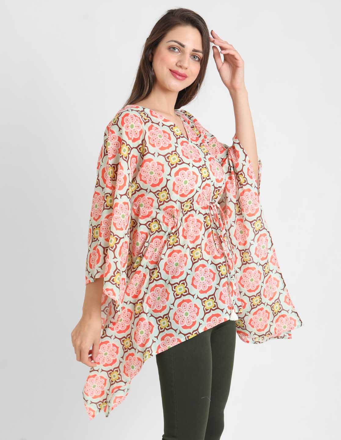 Geometric Print Kaftan