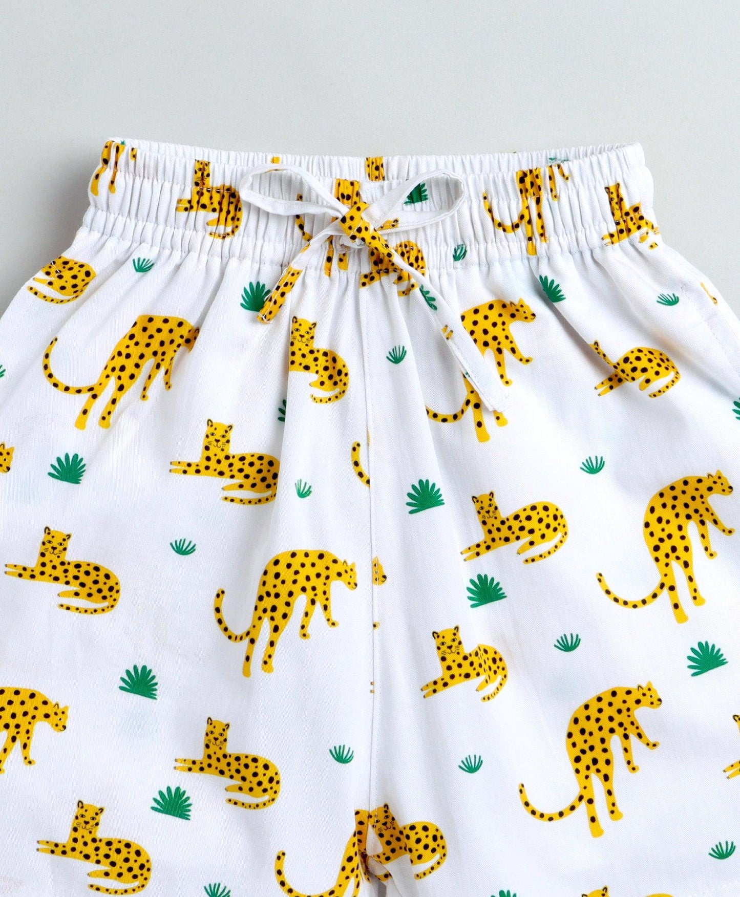 Leapord Print Boys Shorts