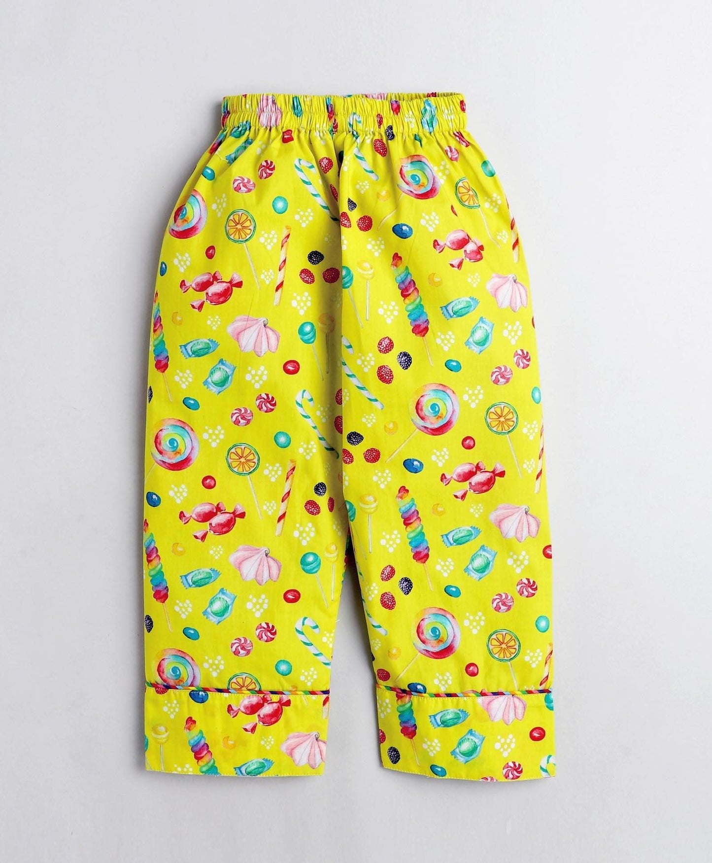 Candies Printed Night Suit Set For Girls