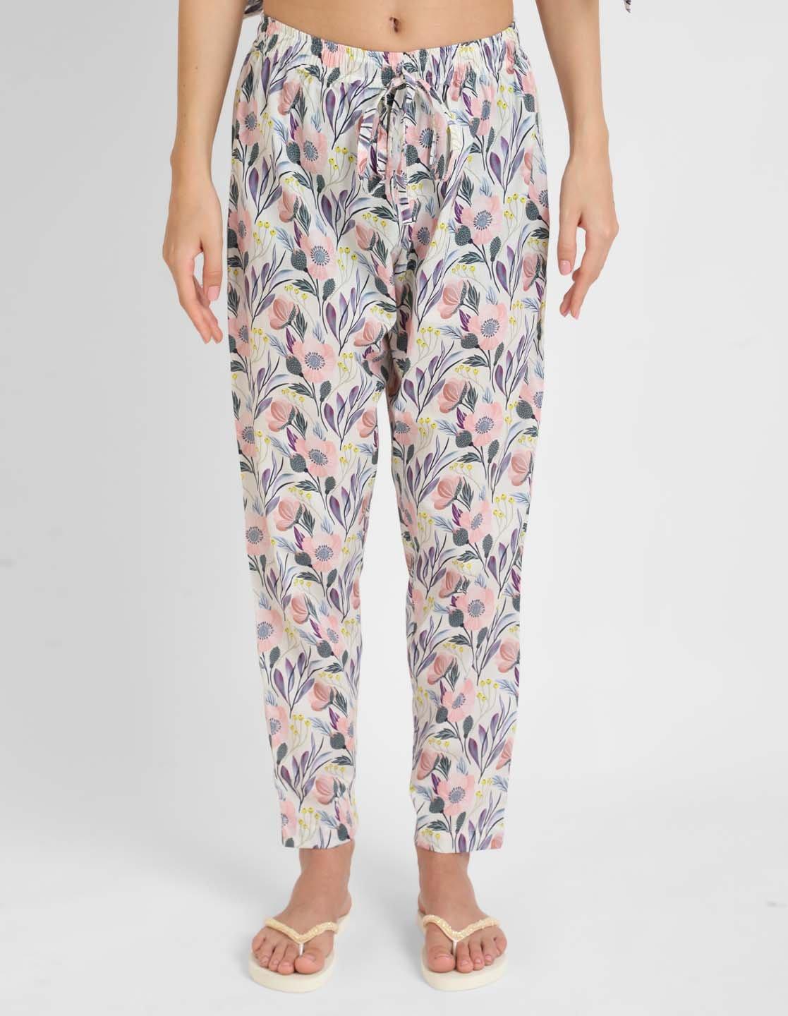 Mystic Floral Kaftan Pyjama Set