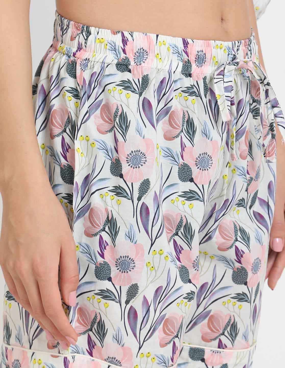 Mystic Floral Kaftan Shorts Set