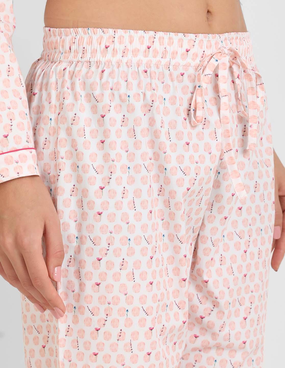 Tiny Tini-Tots Printed Nightsuit Set for Women - koochi Poochi