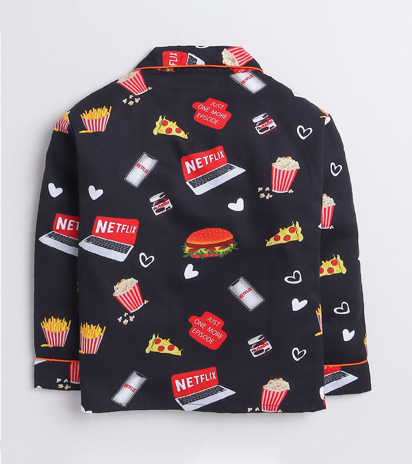 Chillflix Printed Night Suit Set