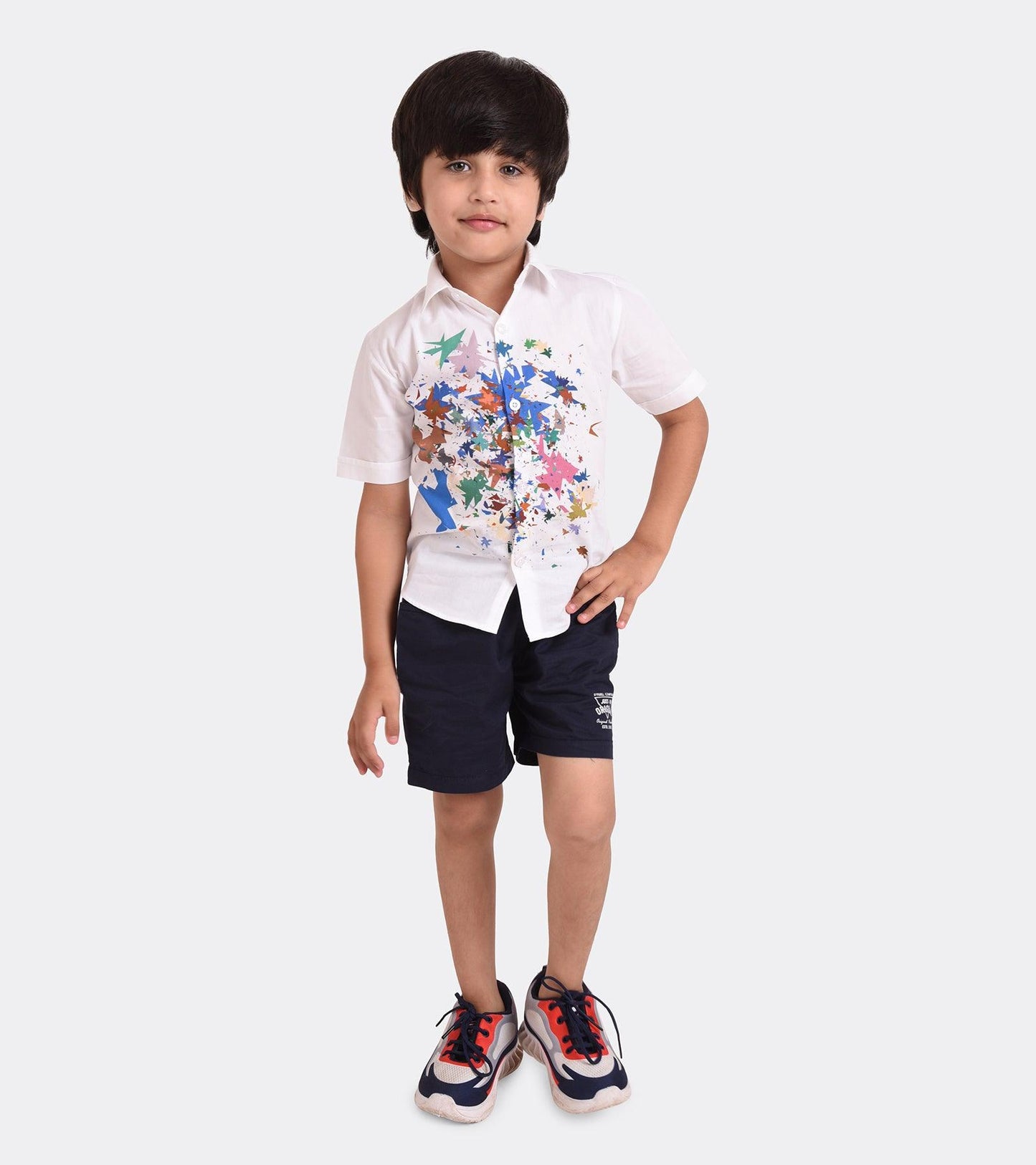 Designer Printed Boys Shirt