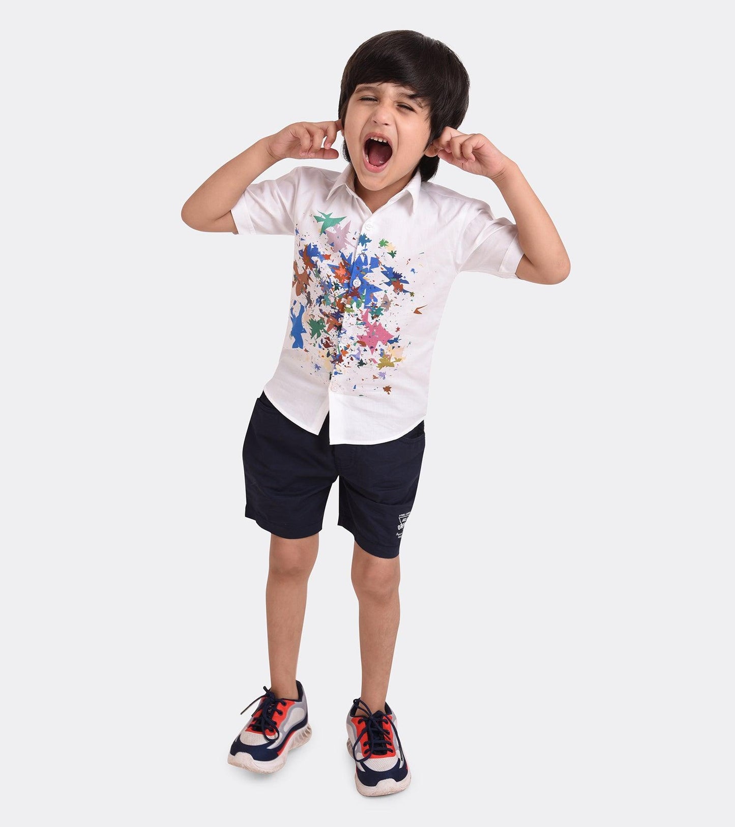Designer Printed Boys Shirt