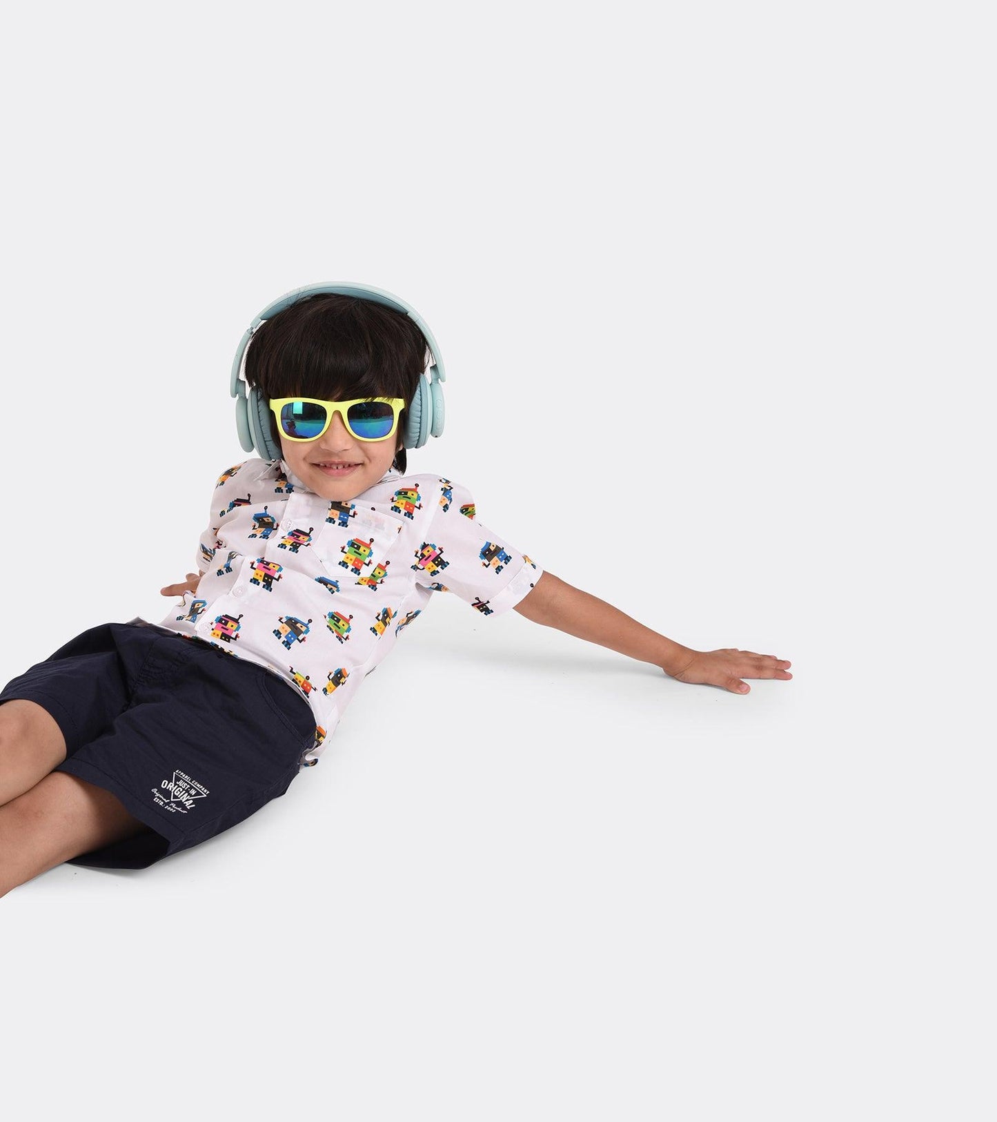 Robo Play Printed Boys Shirt