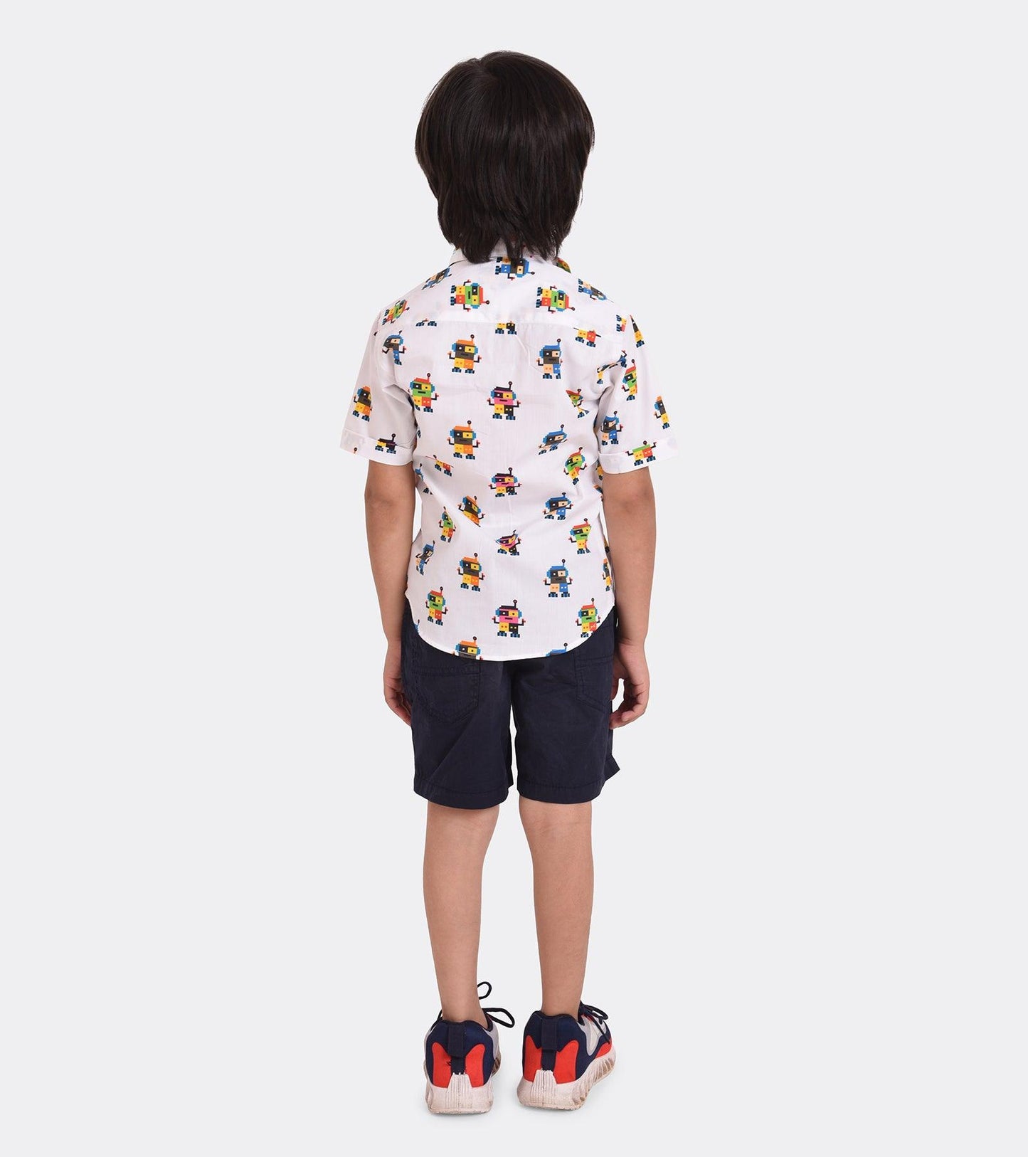 Robo Play Printed Boys Shirt