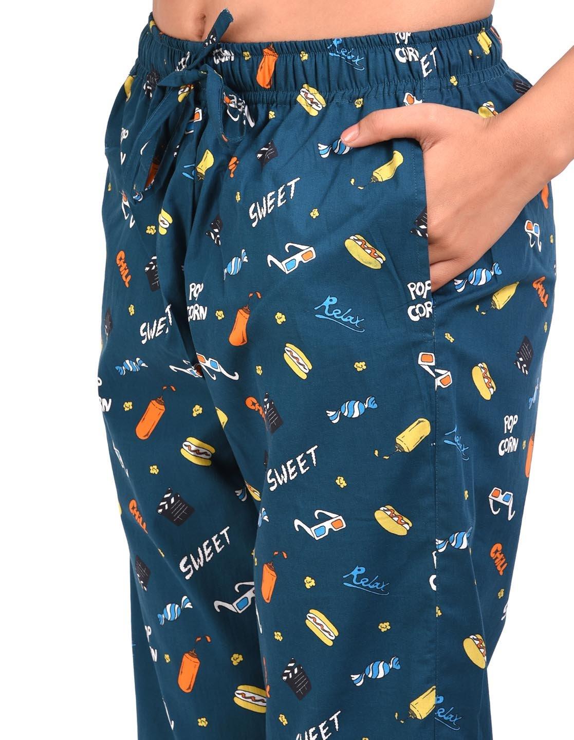 Funtime Printed Nightsuit Set for Women