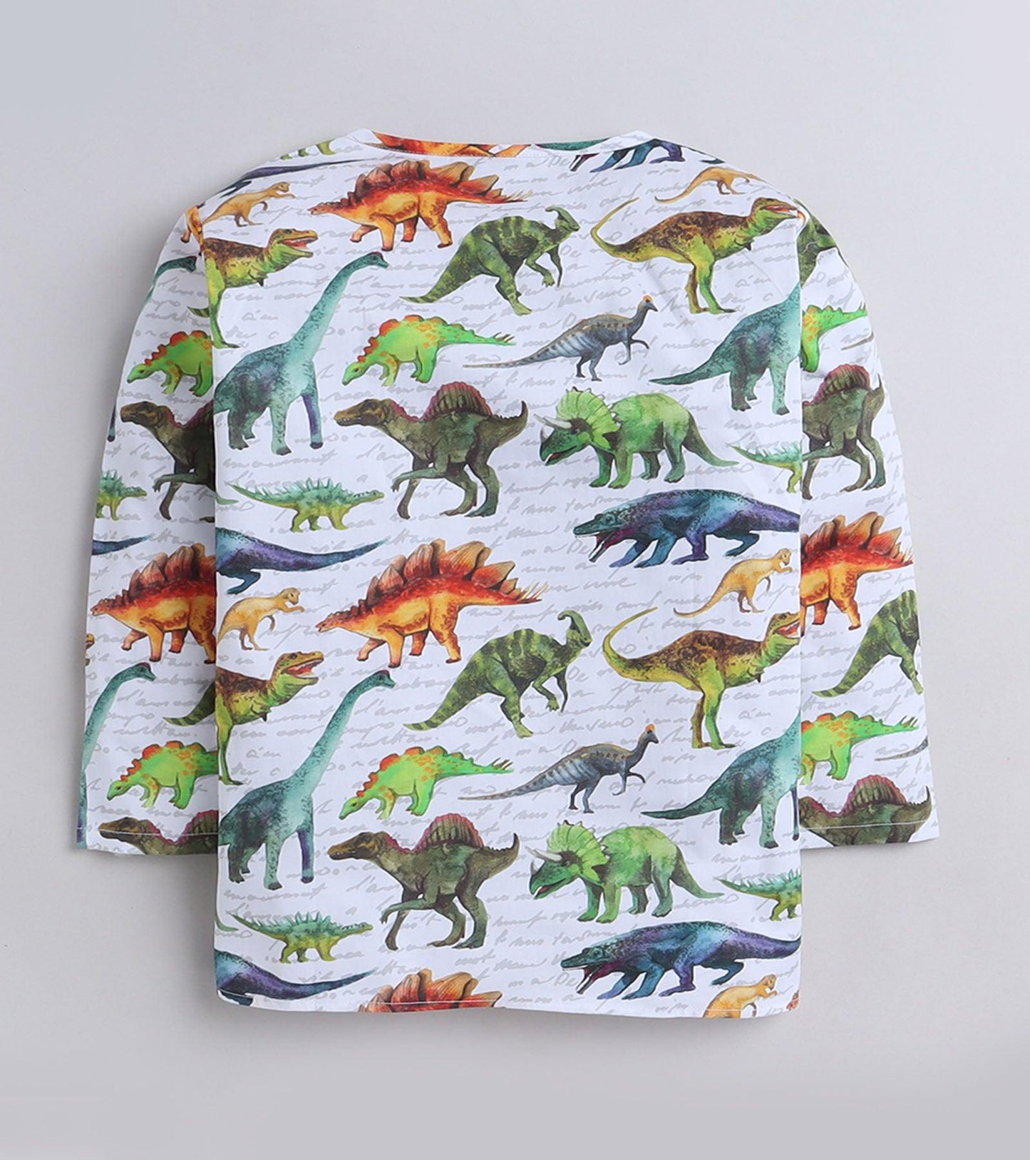 Giant Dino Printed Pyjama Kurta Set