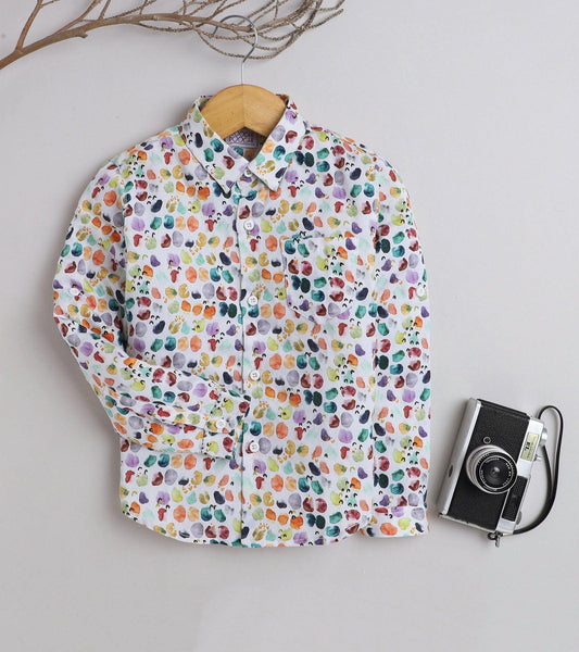 Mul Dro Printed Full Sleeve Shirt