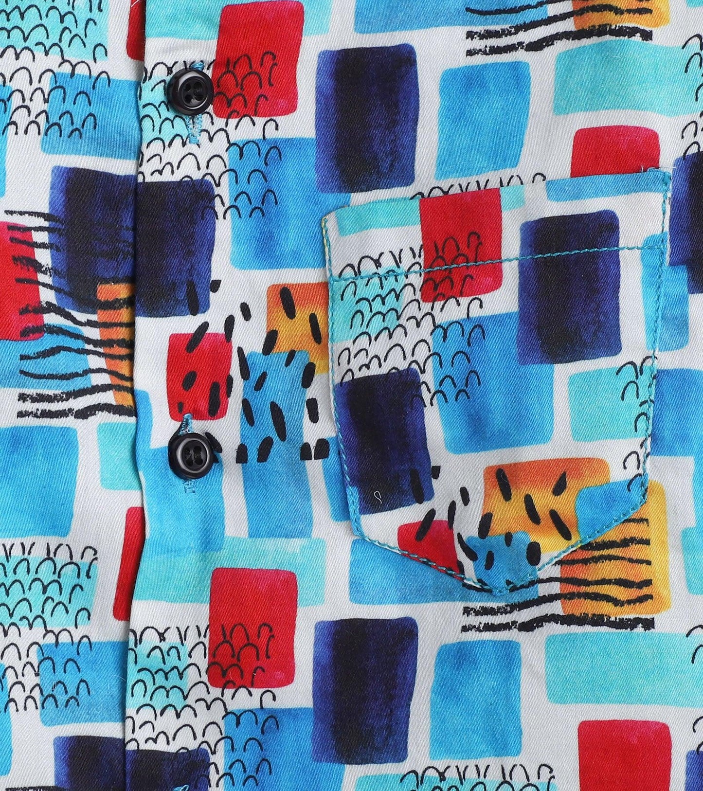 Mul Bck Printed Full Sleeve Shirt