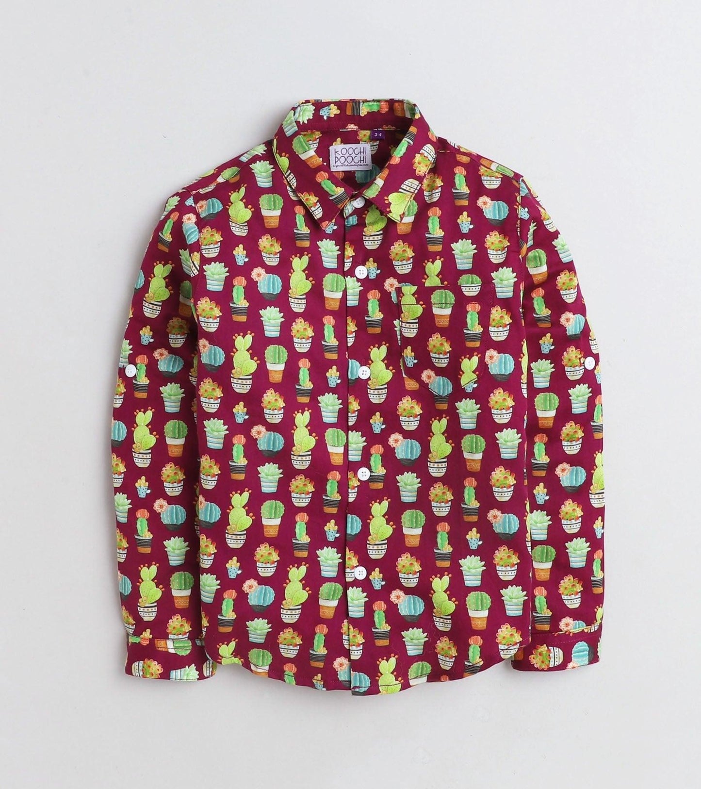 Cts Printed Full Sleeve Shirt