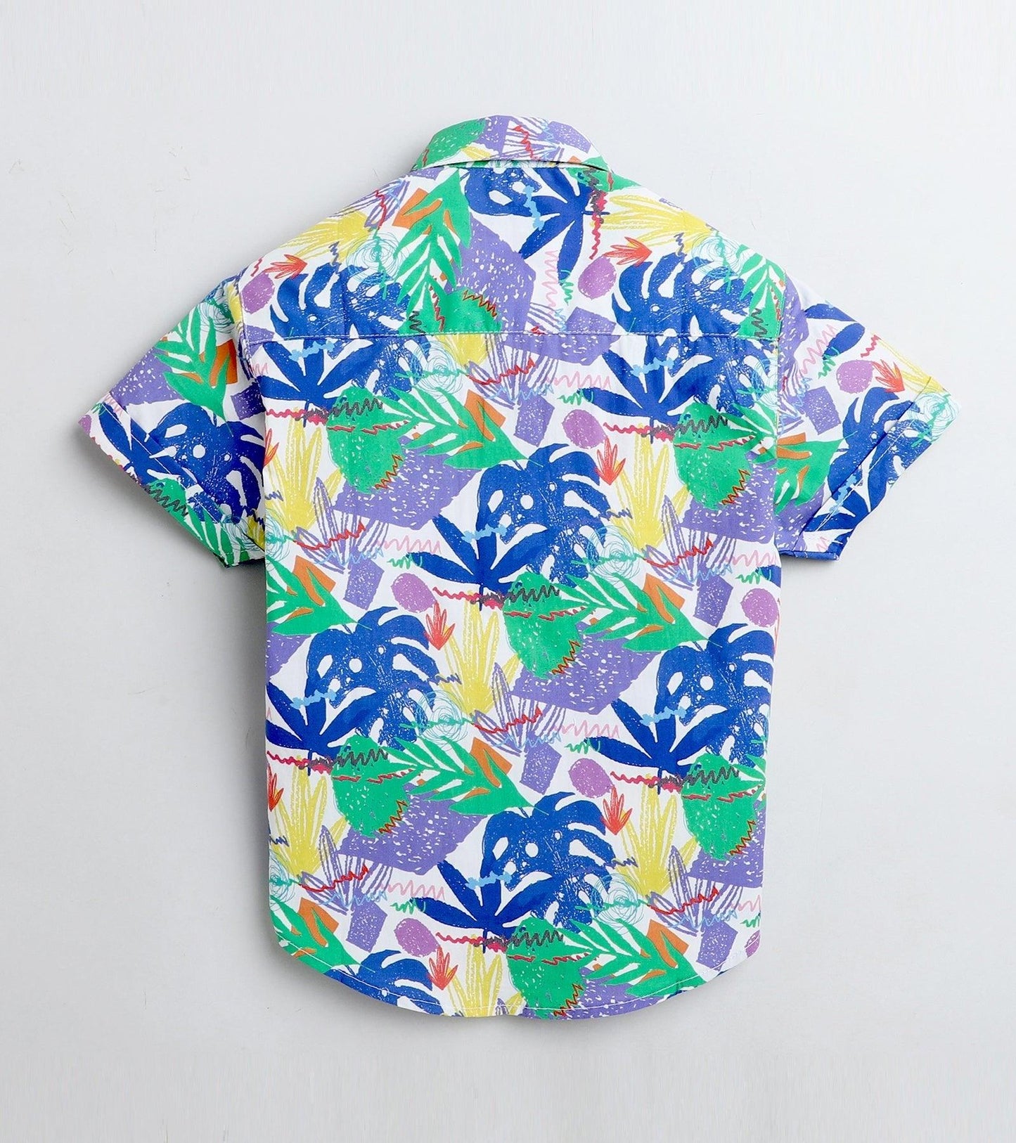 Tropical Printed Half Sleeve Shirt - koochi Poochi