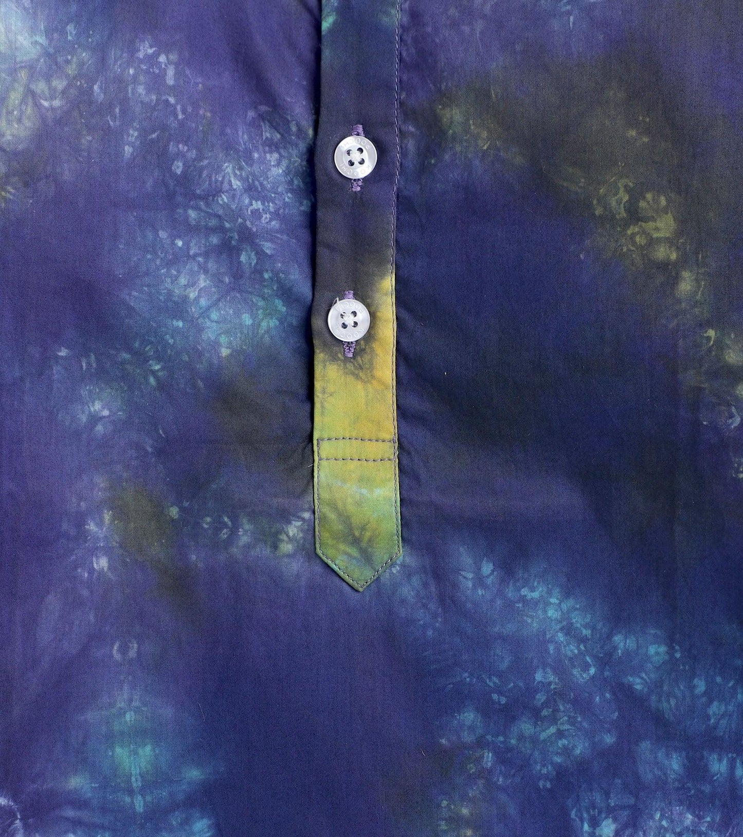 Blue Tiedye Pyjama Kurta Set