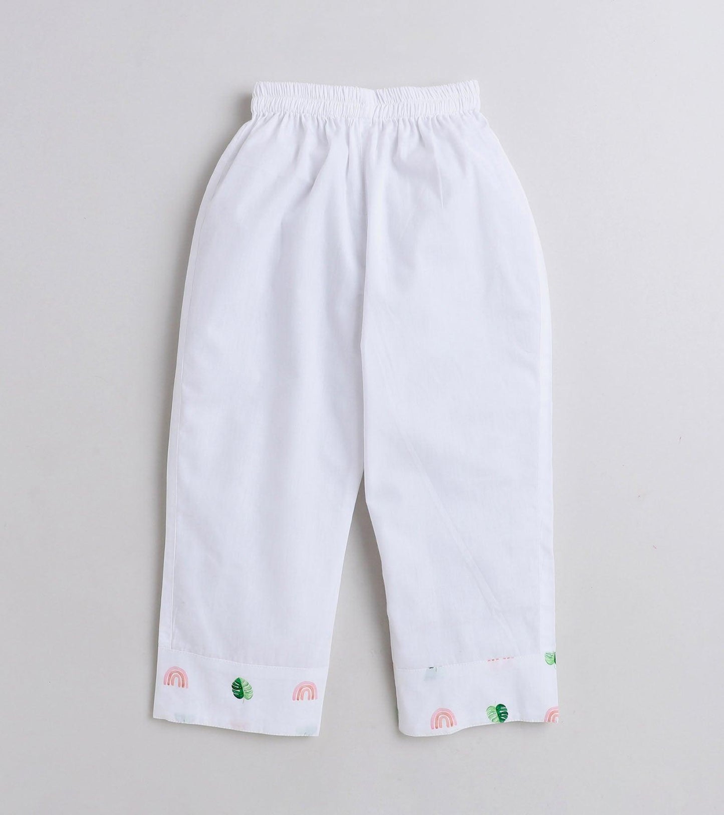 Monstera Printed Pyjama Kurta Set