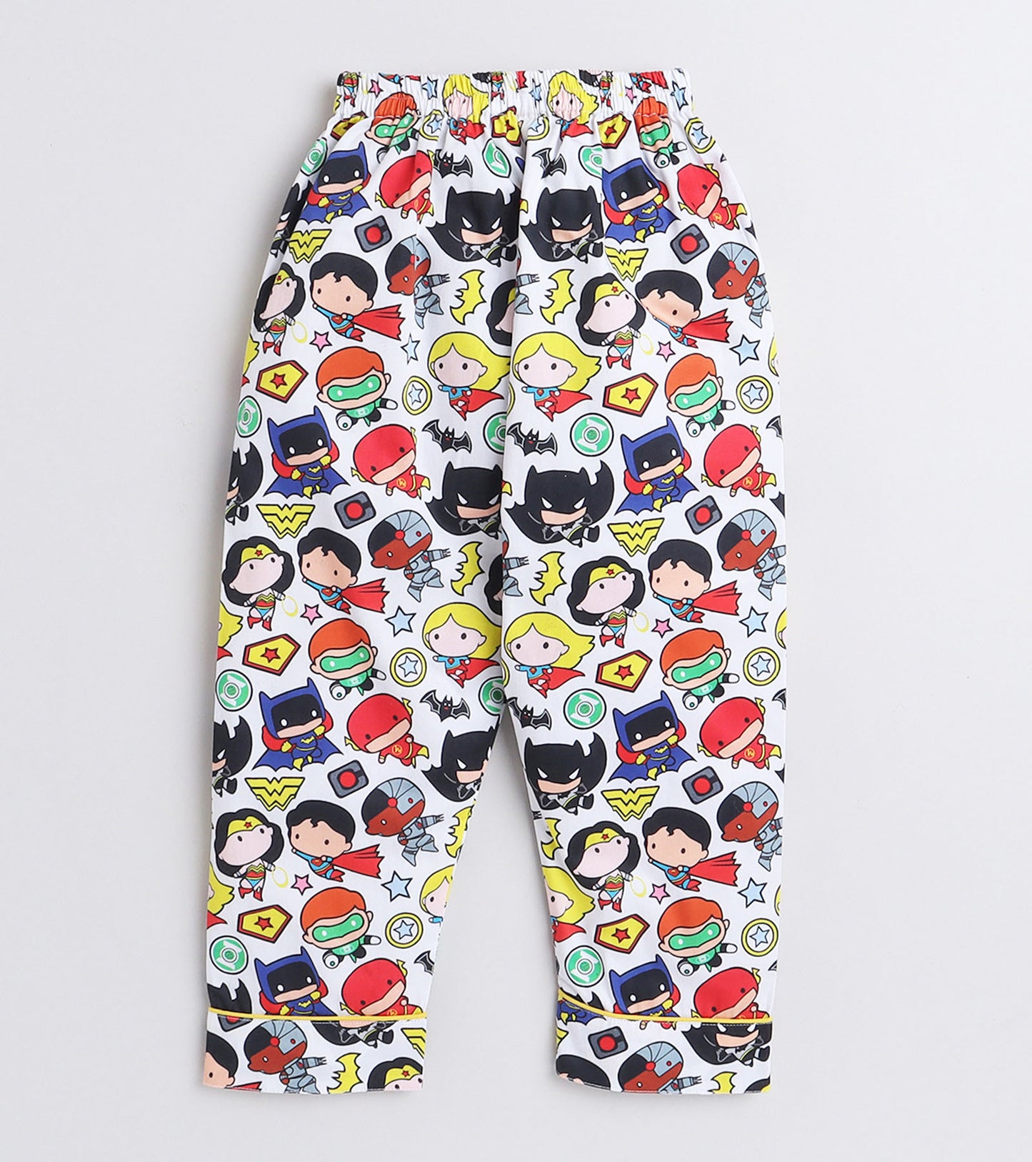 Mini Superhero Printed Night Suit Set