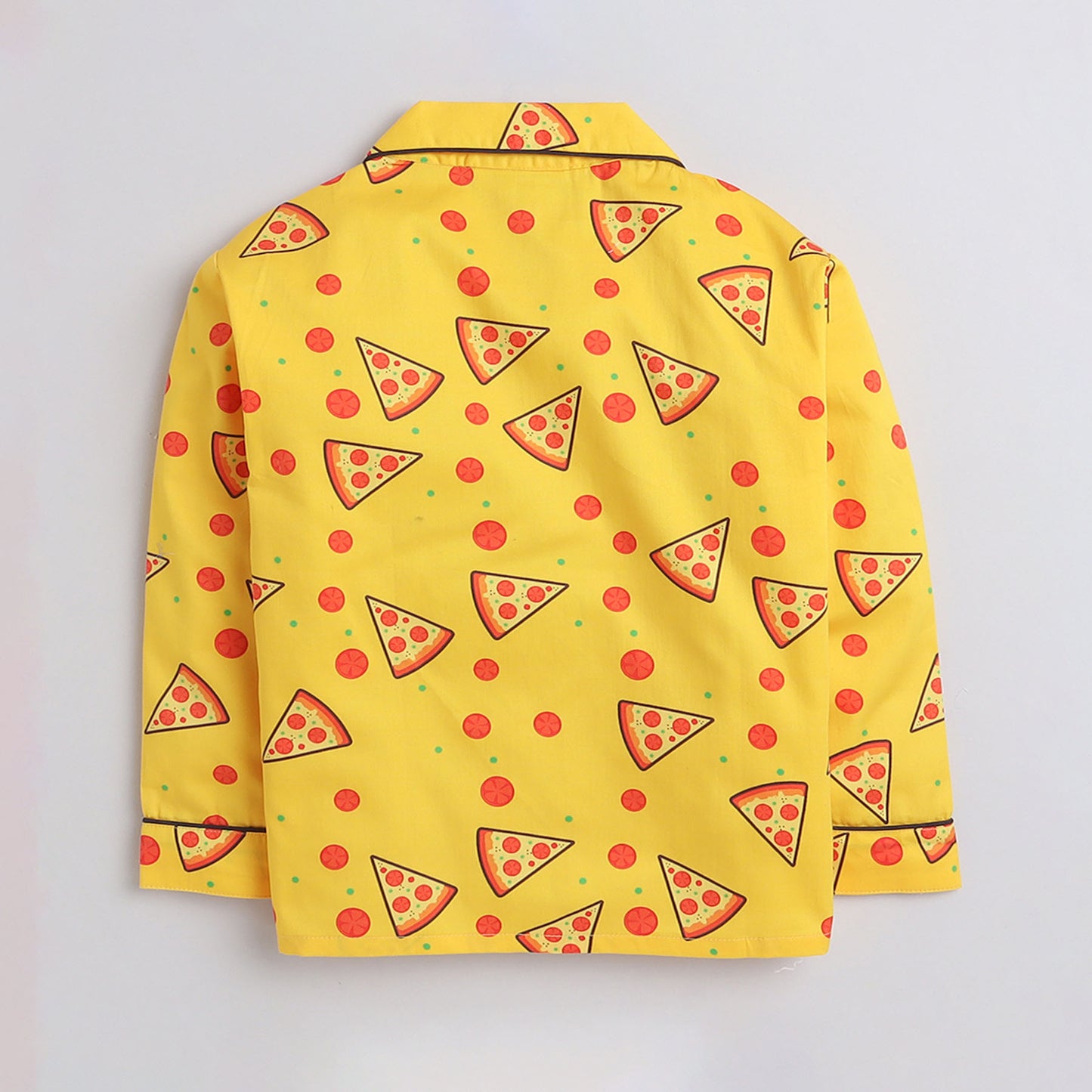 Pizza is Bae Printed Night Suit Set